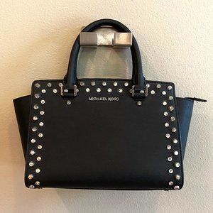 MICHAEL Michael Kors Selma Jewel-Trim Satchel